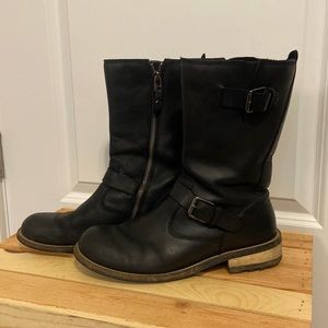 Kodiak Alcona Waterproof Motorcycle-style Black Leather Boots